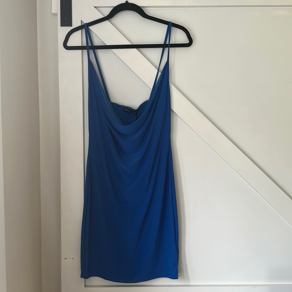 Royal blue dress